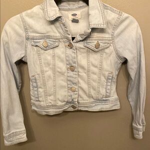 Girls Light Blue Denim Jacket